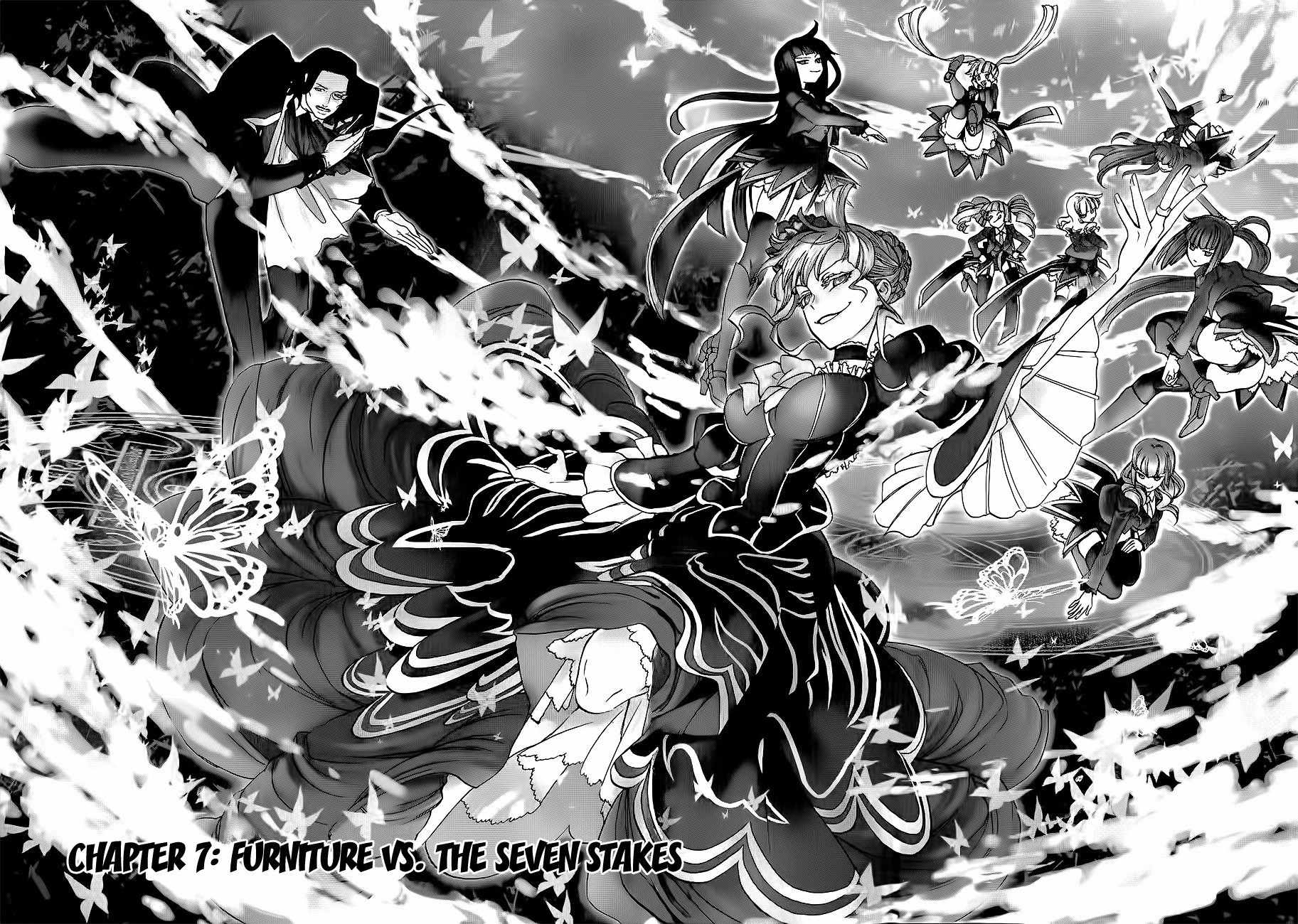 Umineko no Naku Koro ni Episode 3: Banquet of the Golden Witch Chapter 7 page 2 - Chapter 7: Furniture VS The Seven Stakes