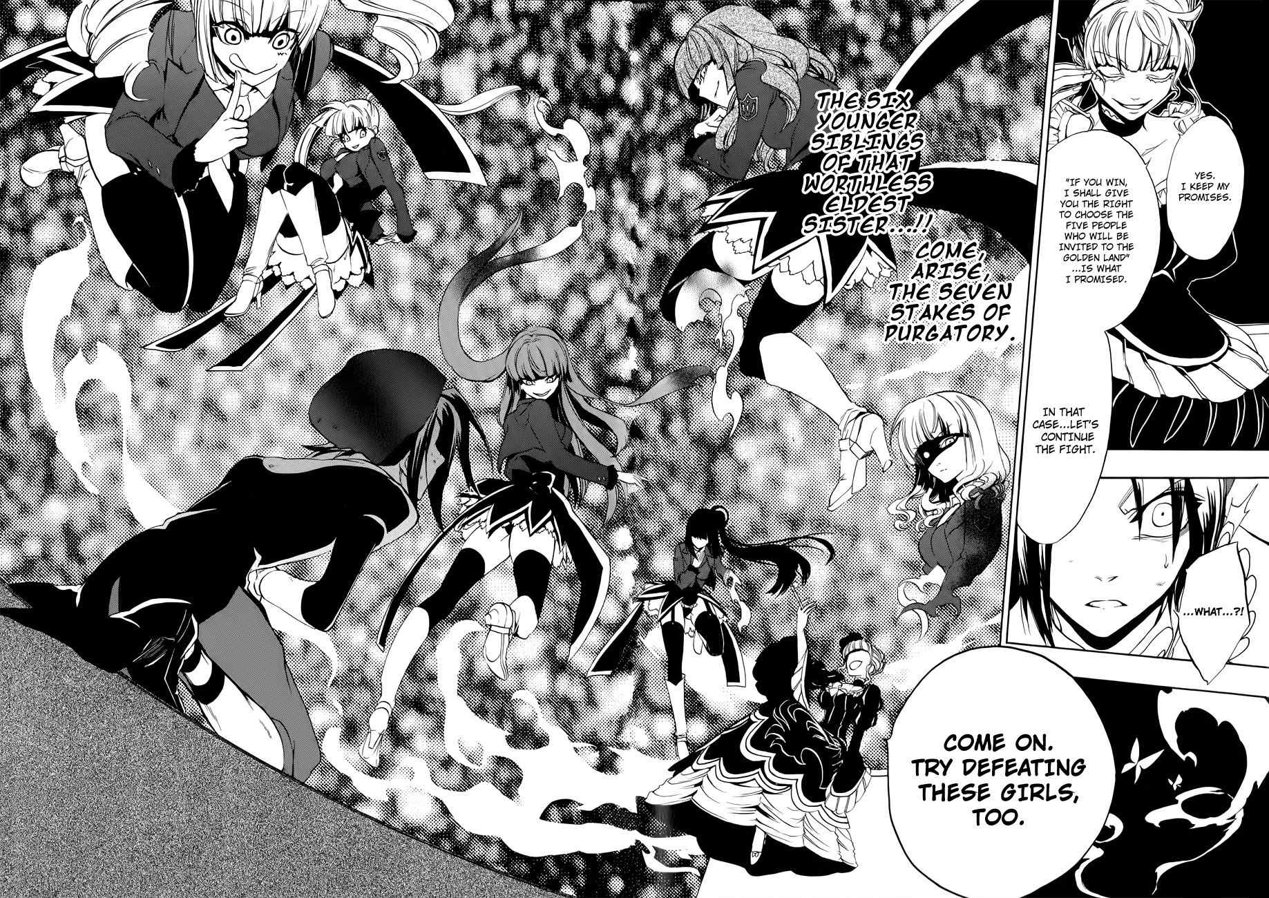 Umineko no Naku Koro ni Episode 3: Banquet of the Golden Witch Chapter 7 page 28 - Chapter 7: Furniture VS The Seven Stakes
