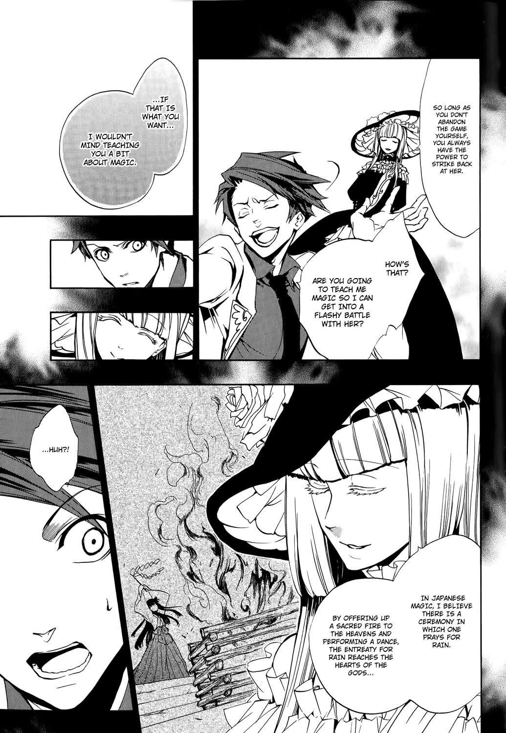 Umineko no Naku Koro ni Episode 3: Banquet of the Golden Witch Chapter 8 page 33 - Chapter 8: The Great Magic Battle