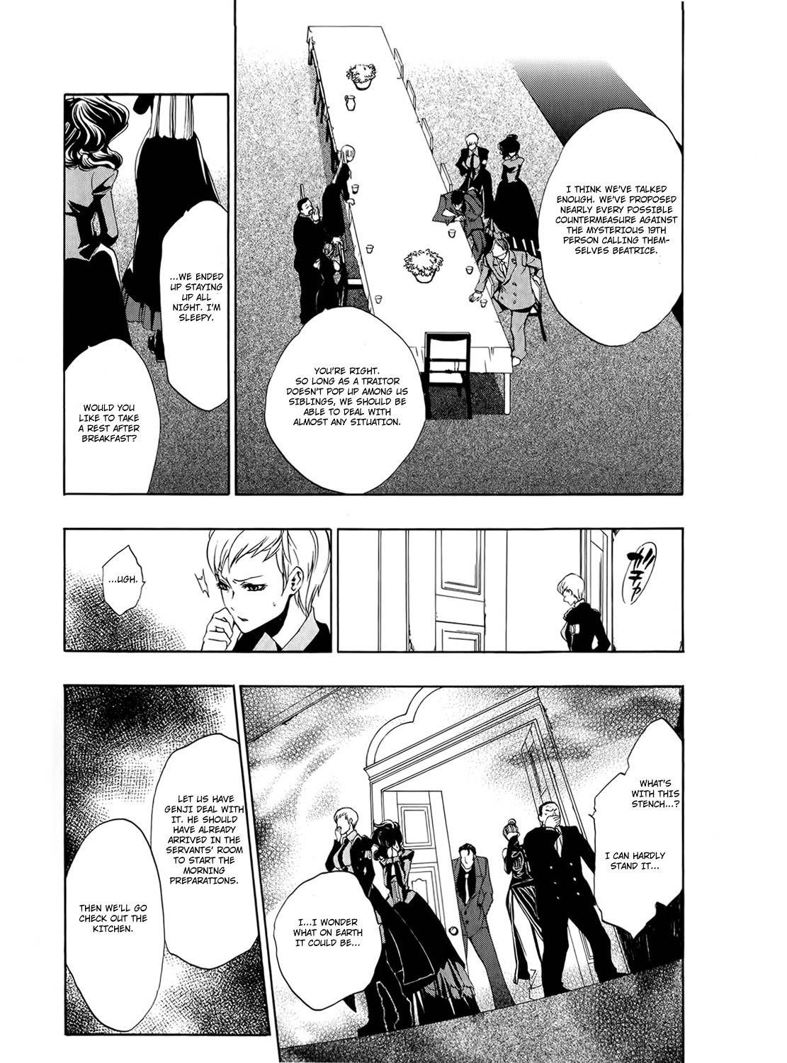 Umineko no Naku Koro ni Episode 3: Banquet of the Golden Witch Chapter 8 page 47 - Chapter 8: The Great Magic Battle