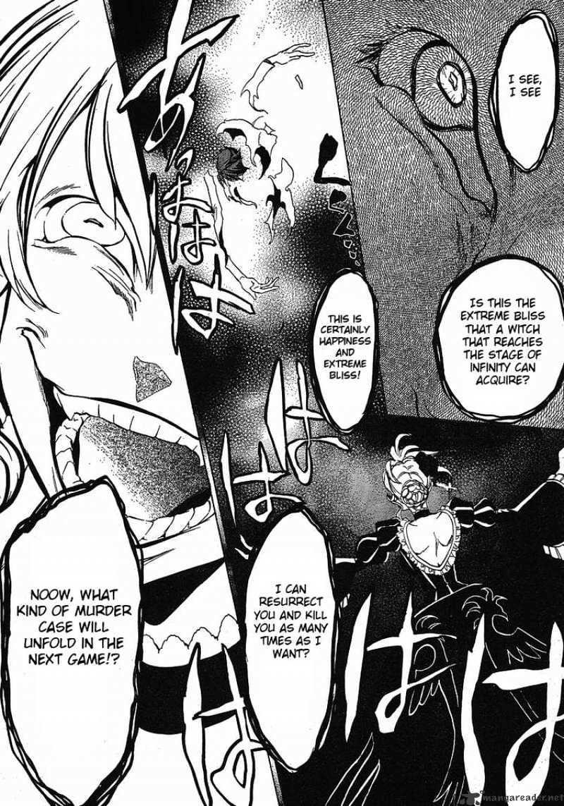 Umineko no Naku Koro ni Episode 3 Chapter 1 page 38 - Chapter 1 : The Endless Witch