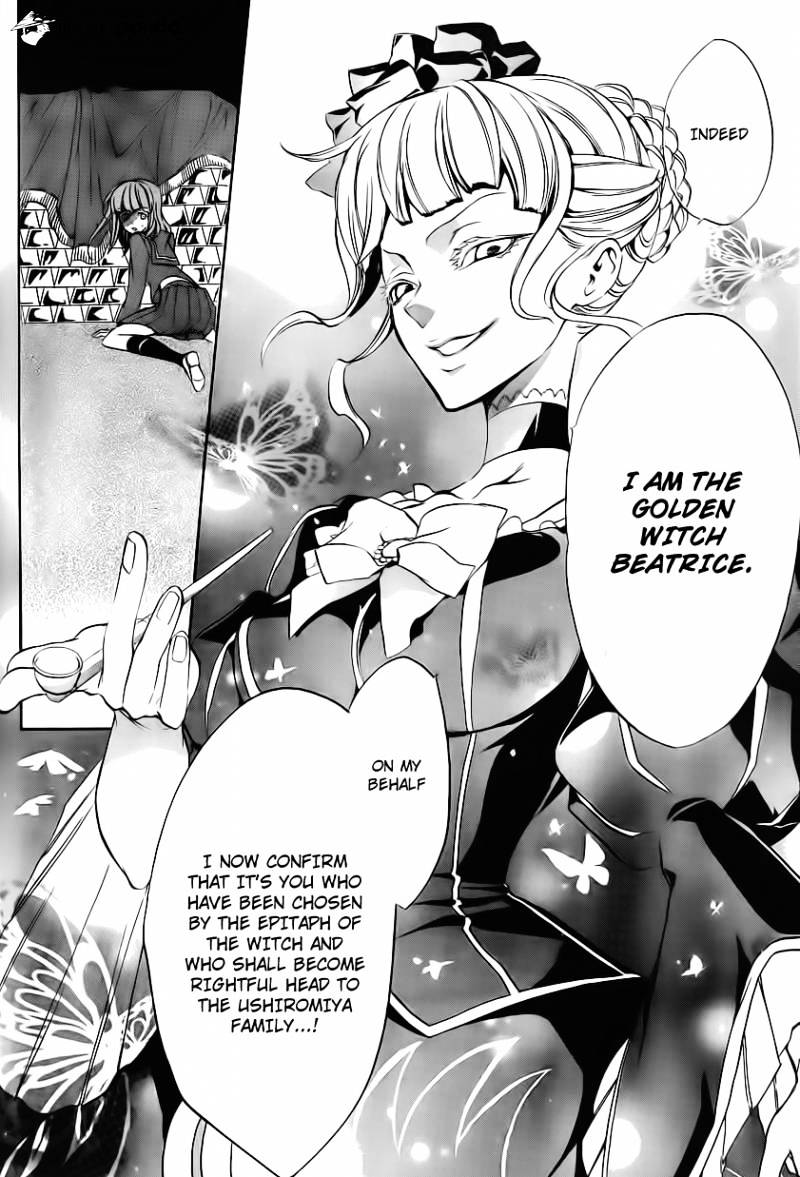 Umineko no Naku Koro ni Episode 3 Chapter 11 page 21 - Chapter 11 : Succession Ceremony