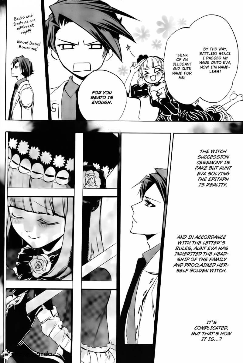 Umineko no Naku Koro ni Episode 3 Chapter 11 page 35 - Chapter 11 : Succession Ceremony