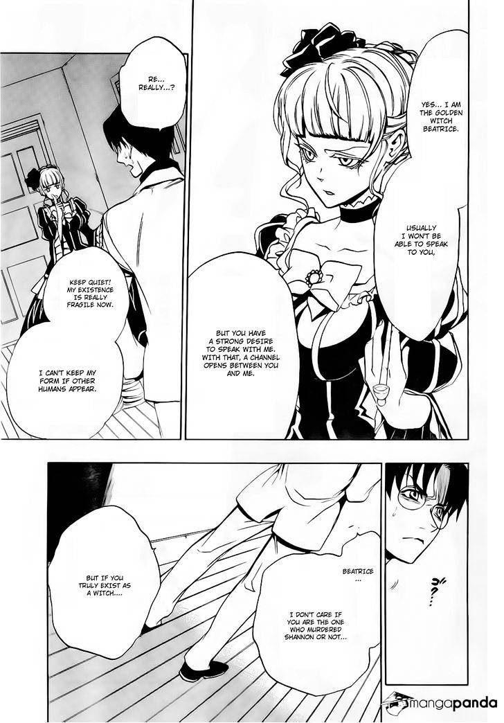 Umineko no Naku Koro ni Episode 3 Chapter 15 page 18 - Chapter 15 : Resurrection Magic