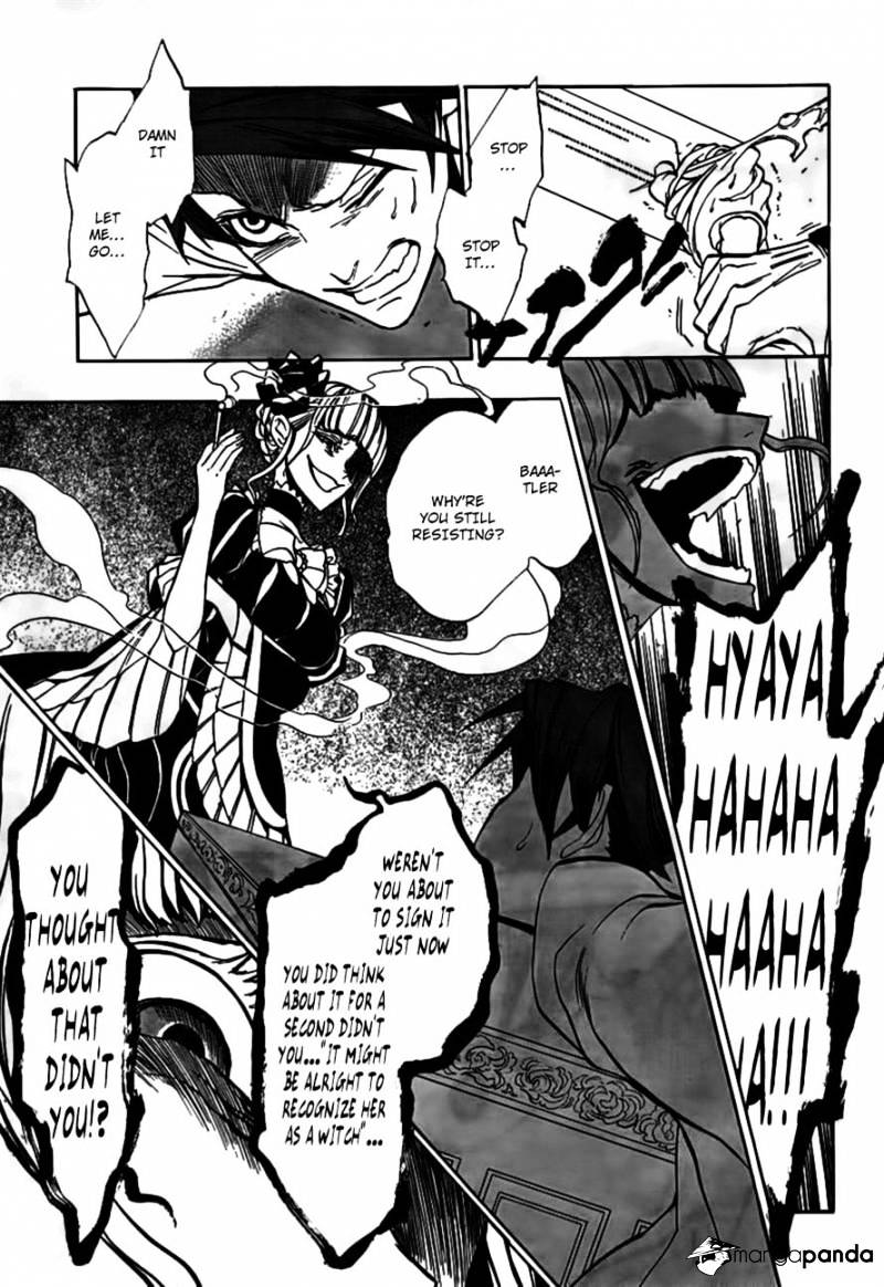 Umineko no Naku Koro ni Episode 3 Chapter 20 page 35 - Chapter 20 : An Uninvited Guest
