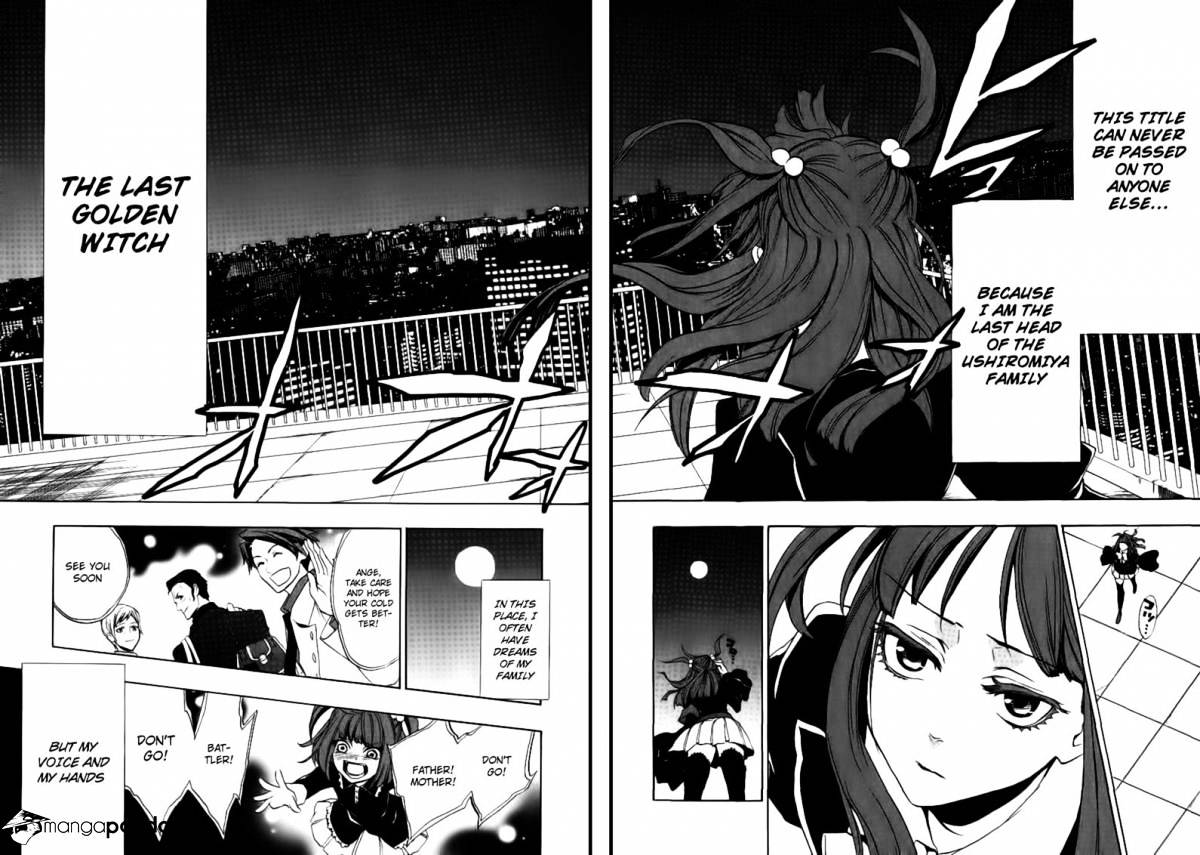 Umineko no Naku Koro ni Episode 3 Chapter 22 page 25 - Chapter 22 : Hidden Tea Party [End]
