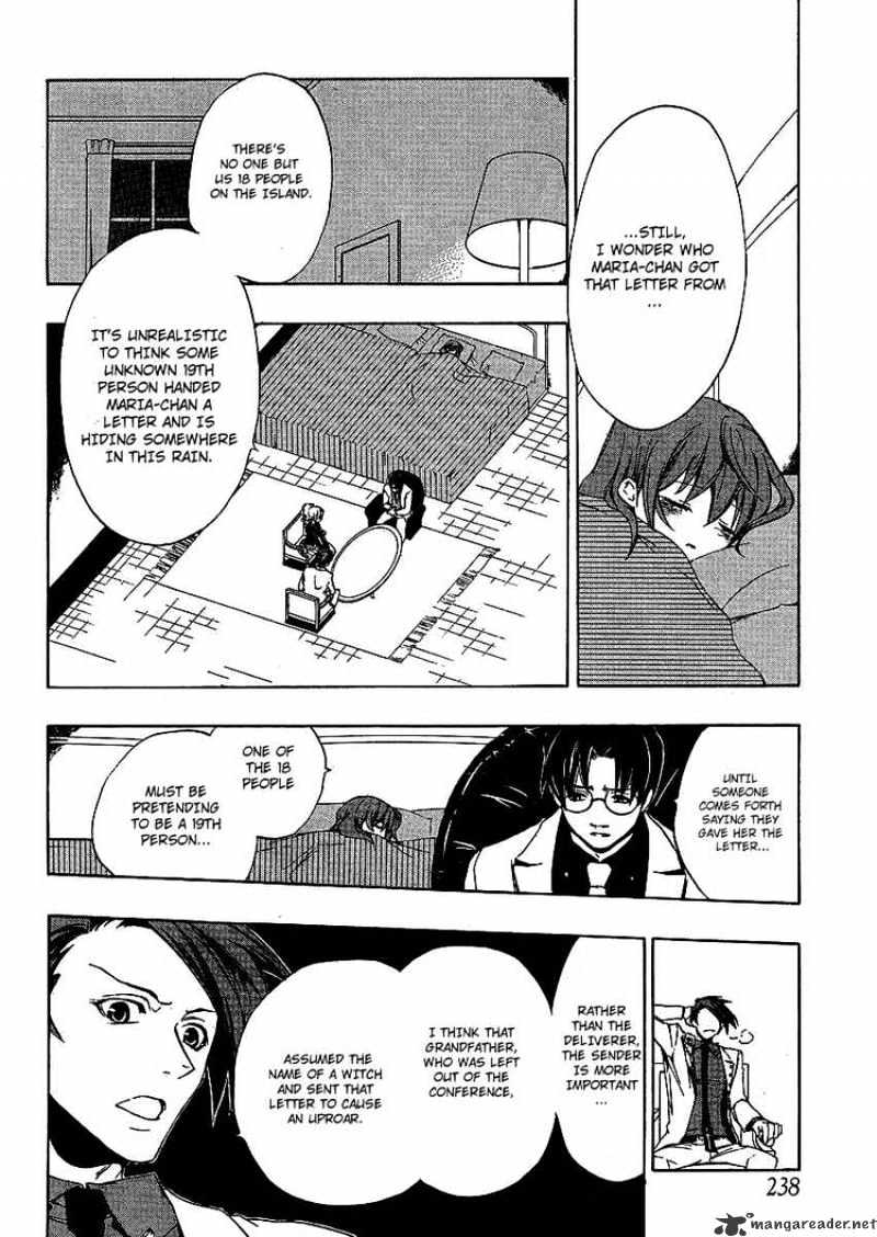 Umineko no Naku Koro ni Episode 3 Chapter 4 page 10 - Chapter 4 : Tenacity
