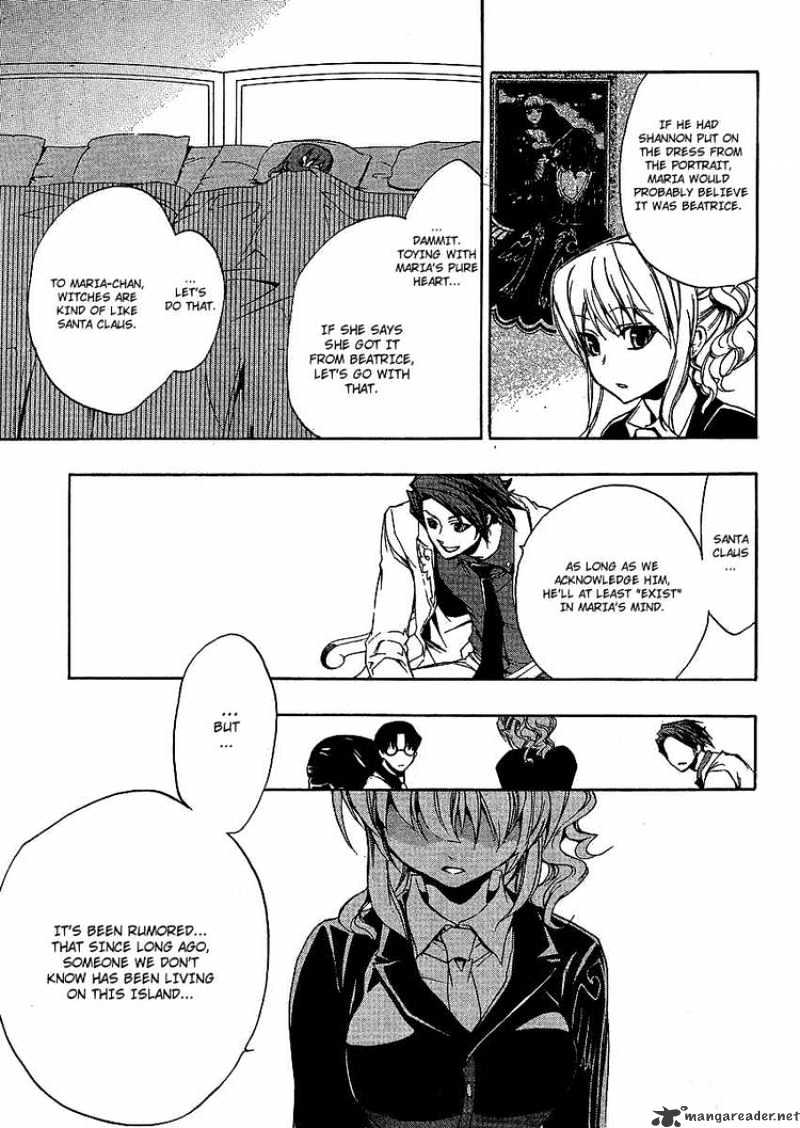 Umineko no Naku Koro ni Episode 3 Chapter 4 page 11 - Chapter 4 : Tenacity