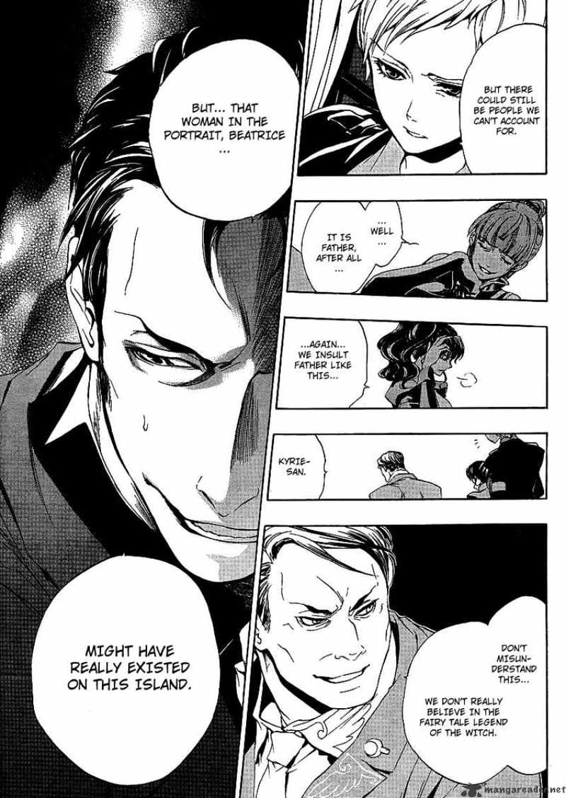 Umineko no Naku Koro ni Episode 3 Chapter 4 page 21 - Chapter 4 : Tenacity