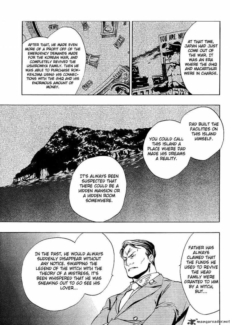 Umineko no Naku Koro ni Episode 3 Chapter 4 page 25 - Chapter 4 : Tenacity