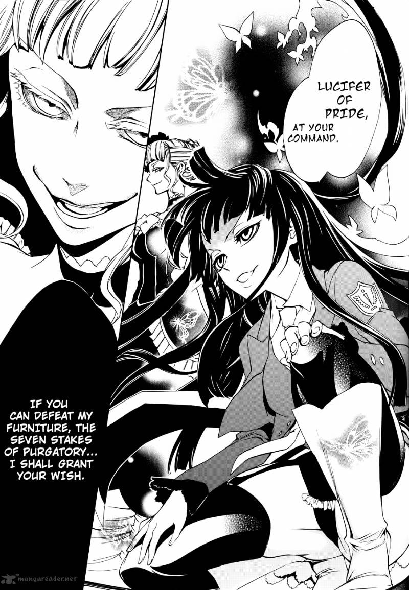 Umineko no Naku Koro ni Episode 3 Chapter 7 page 13 - Chapter 7 : Furniture Vs Seven Stakes