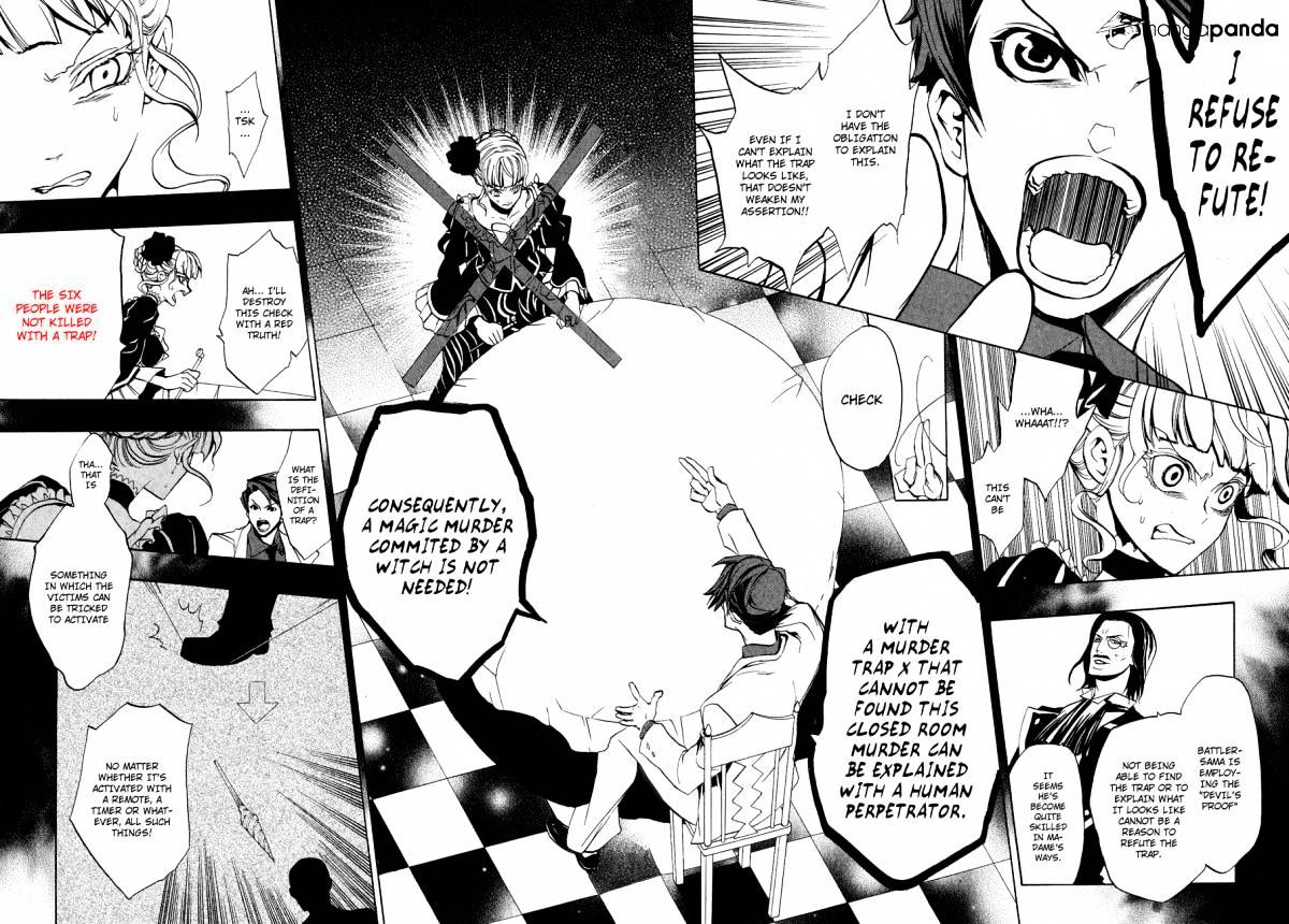 Umineko no Naku Koro ni Episode 3 Chapter 9 page 27 - Chapter 9 : Conditions for Victory