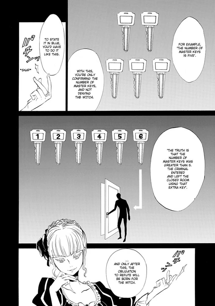 Umineko no Naku Koro ni Episode 4: Alliance of the Golden Witch Chapter 10 page 47 - Chapter 10: Raising the Curtains