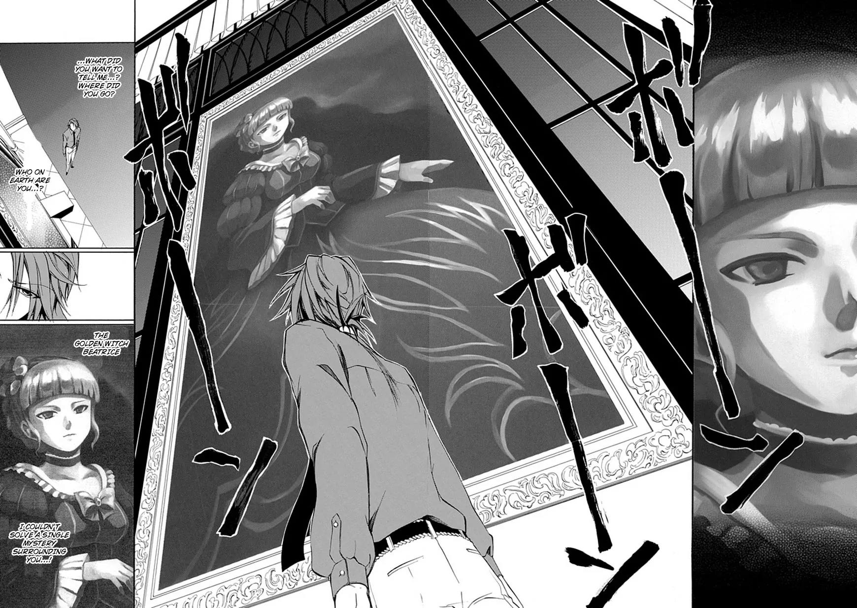 Umineko no Naku Koro ni Episode 4: Alliance of the Golden Witch Chapter 27 page 30 - Chapter 27: Tea Party First Part