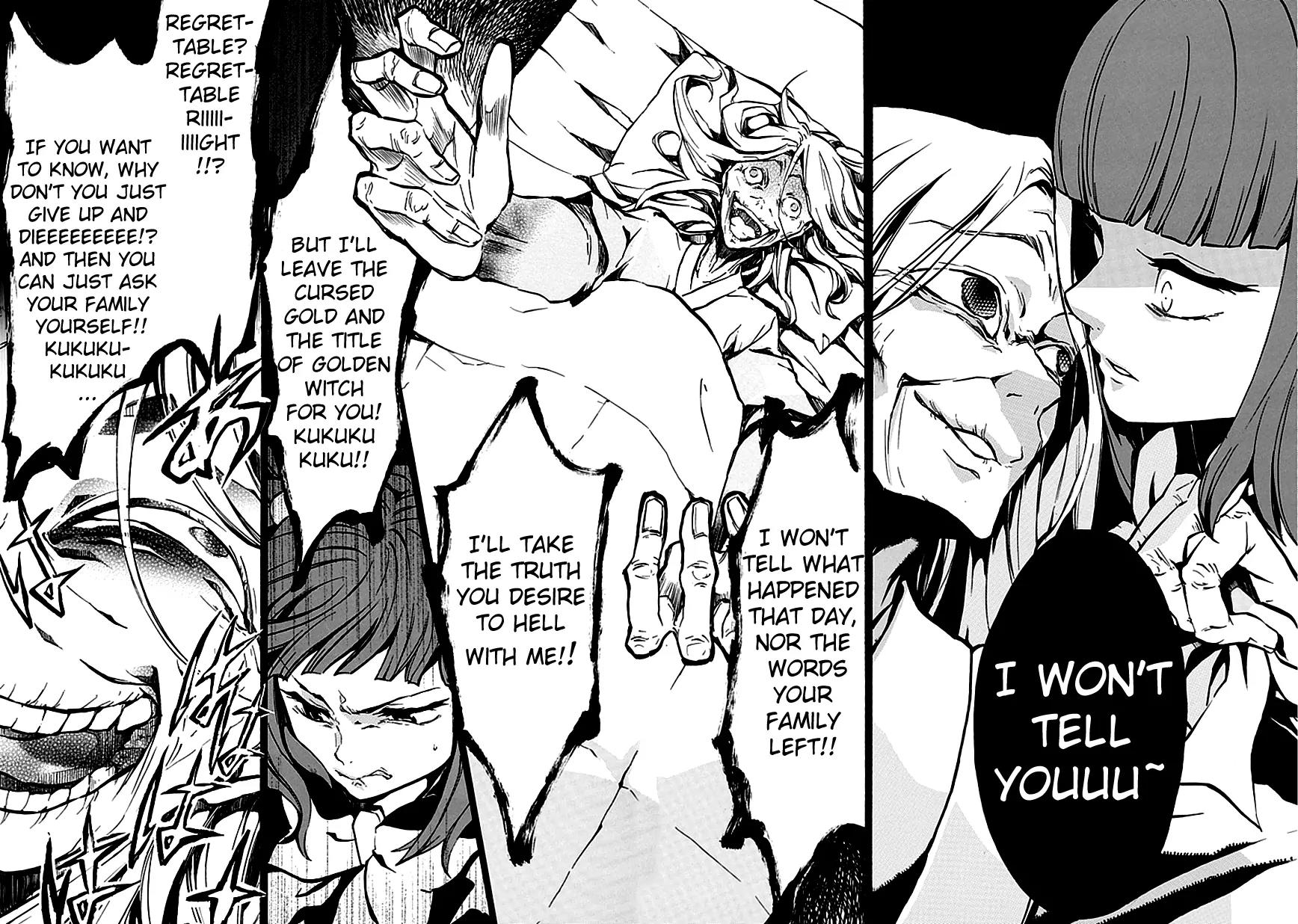 Umineko no Naku Koro ni Episode 4: Alliance of the Golden Witch Chapter 3 page 22 - Chapter 3: That's the Only Element