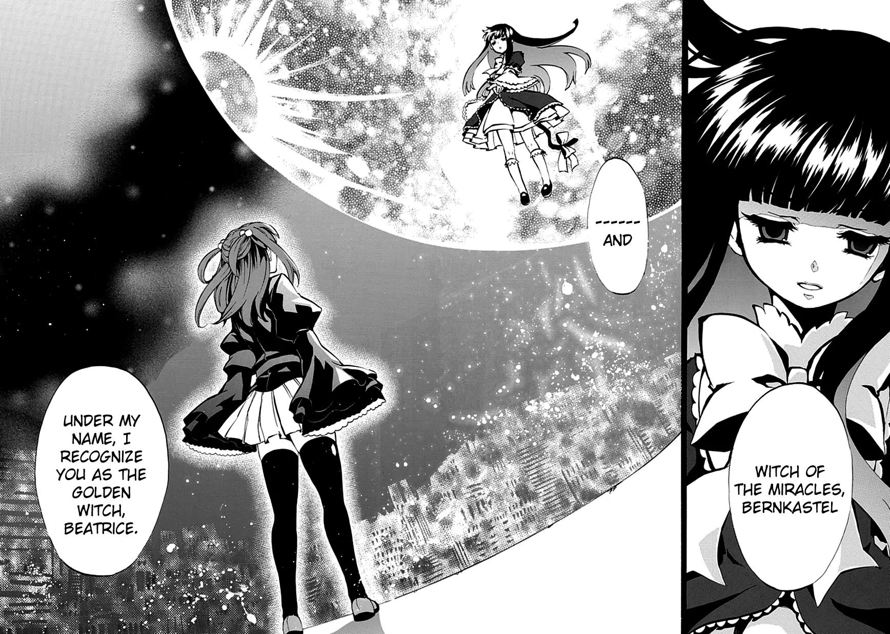 Umineko no Naku Koro ni Episode 4: Alliance of the Golden Witch Chapter 4 page 50 - Chapter 4: The Truth is Like a Kaleidoscope