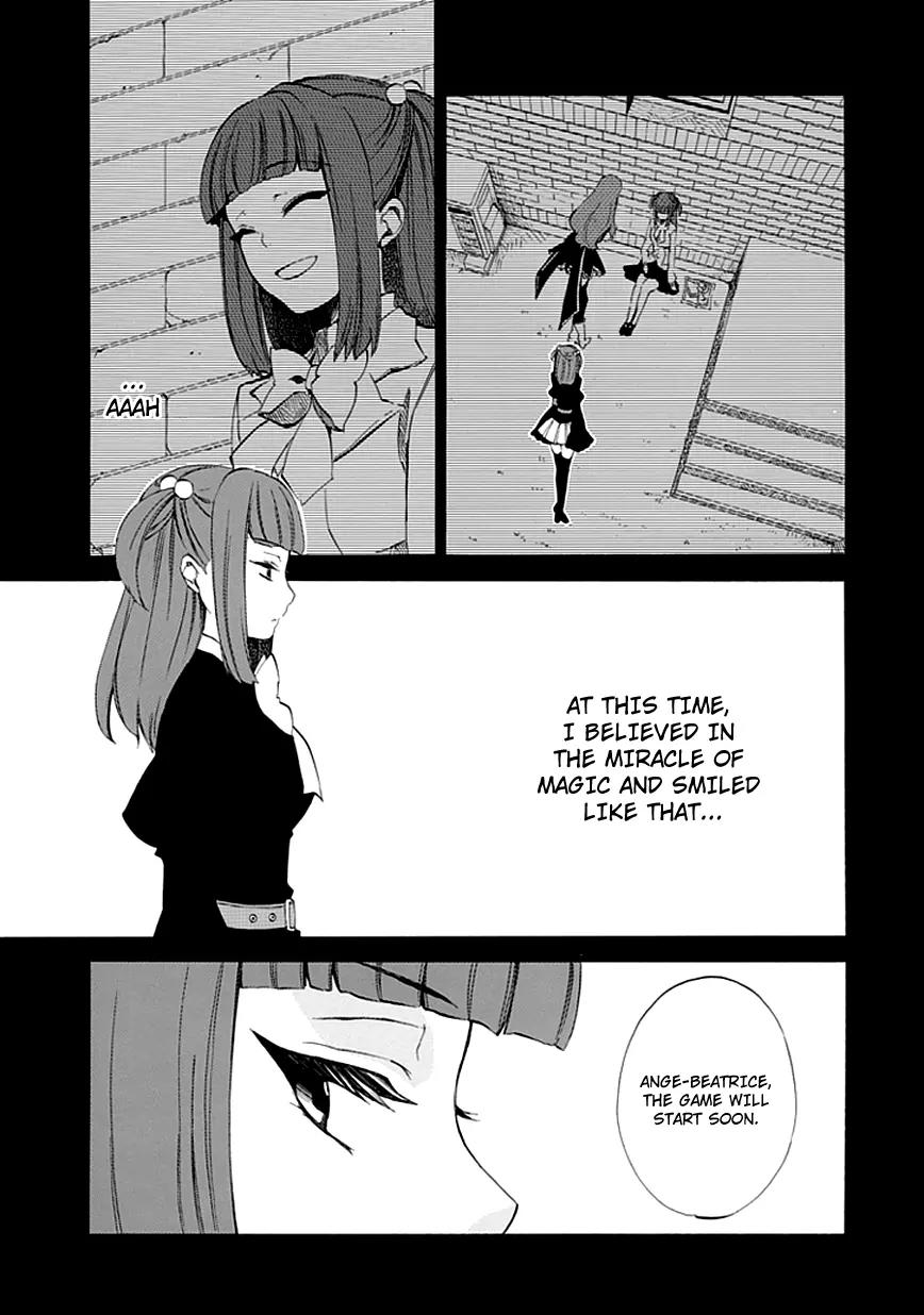 Umineko no Naku Koro ni Episode 4: Alliance of the Golden Witch Chapter 8 page 32 - Chapter 8: Magical Miracle