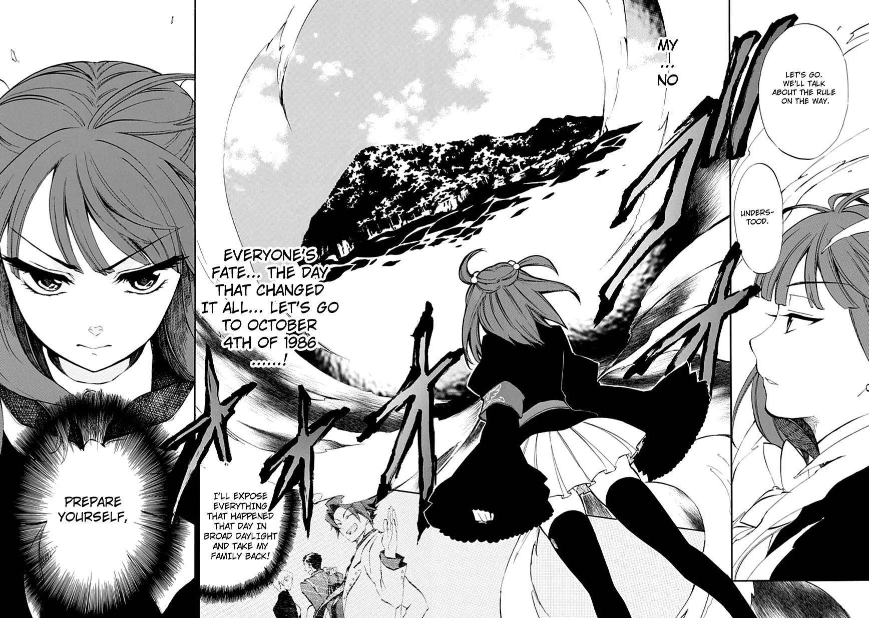 Umineko no Naku Koro ni Episode 4: Alliance of the Golden Witch Chapter 8 page 37 - Chapter 8: Magical Miracle