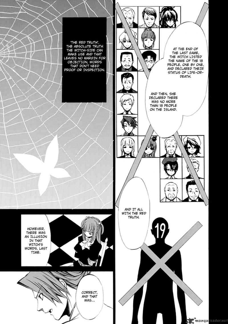 Umineko no Naku Koro ni Episode 4 Chapter 10 page 26 - Chapter 10 : Raising The Curtains