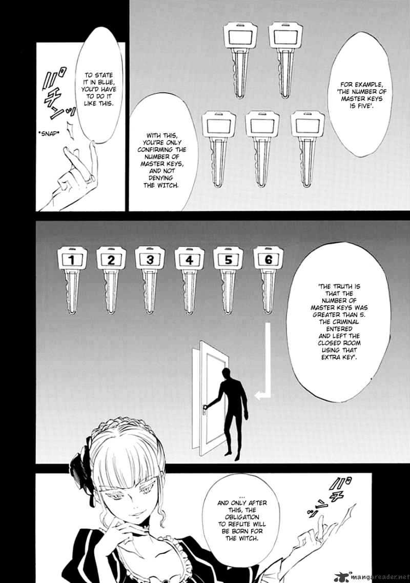 Umineko no Naku Koro ni Episode 4 Chapter 10 page 47 - Chapter 10 : Raising The Curtains