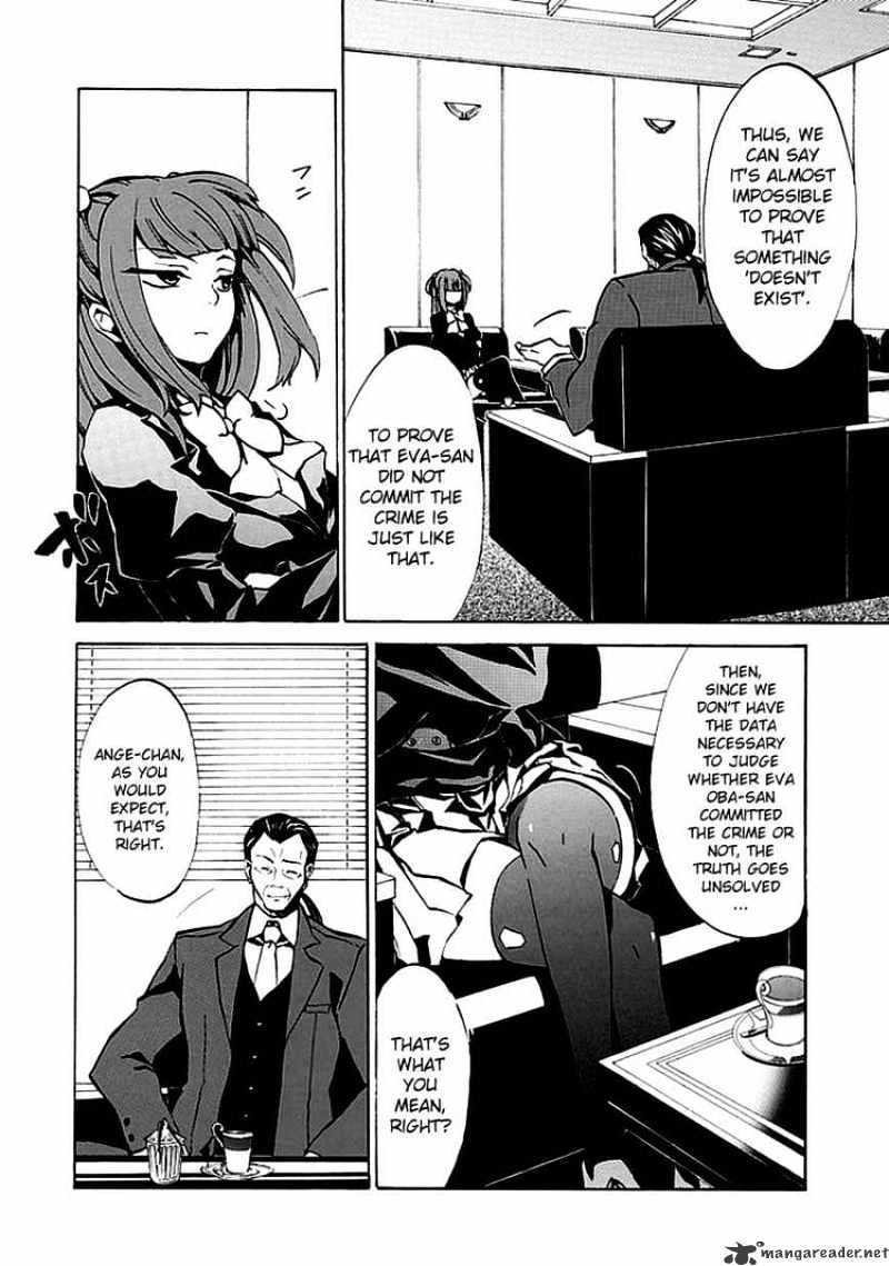 Umineko no Naku Koro ni Episode 4 Chapter 3 page 27 - Chapter 3 : That's The Only Element