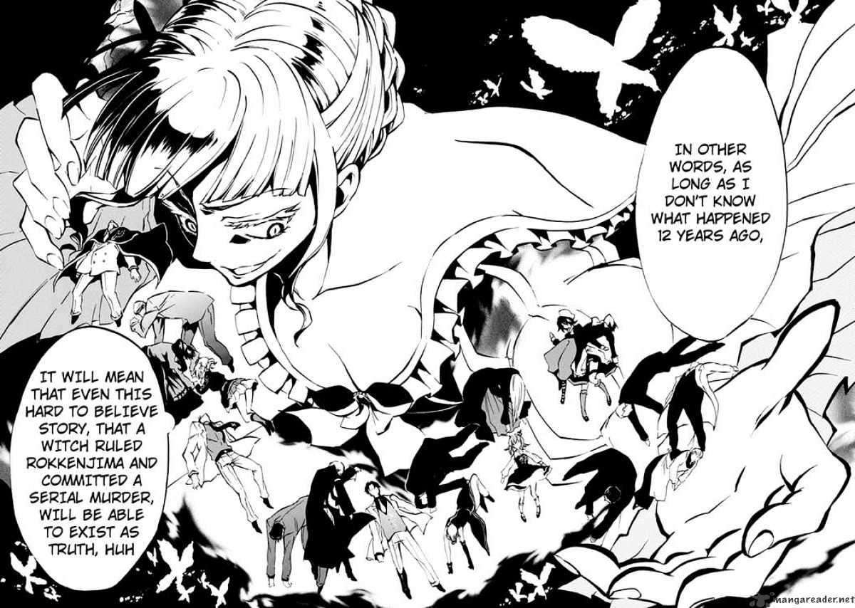 Umineko no Naku Koro ni Episode 4 Chapter 5 page 25 - Chapter 5 : Beatrice