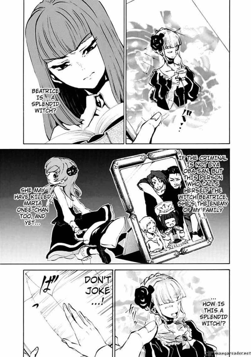 Umineko no Naku Koro ni Episode 4 Chapter 6 page 18 - Chapter 6 : Mariage Sorciere