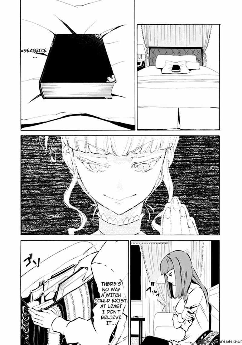 Umineko no Naku Koro ni Episode 4 Chapter 6 page 5 - Chapter 6 : Mariage Sorciere