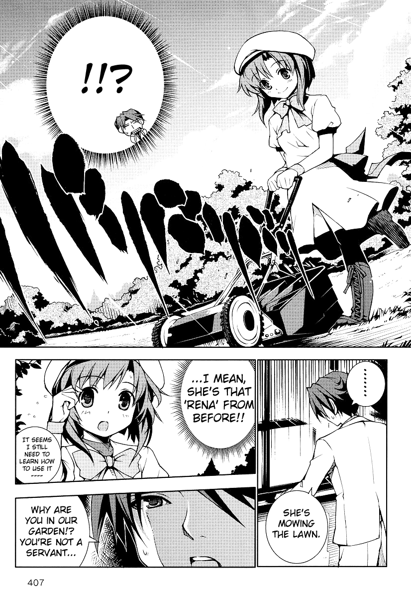 Umineko no Naku Koro ni Episode X Chapter 2.2 page 3 - Chapter 2 v2 : Sharpeless Witch