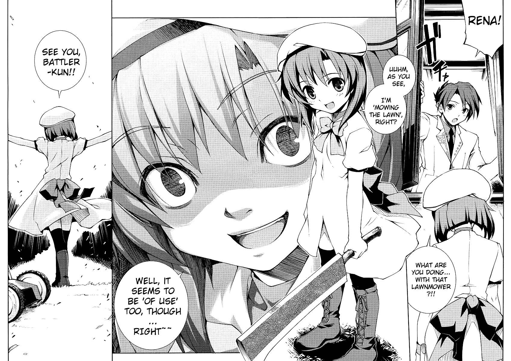 Umineko no Naku Koro ni Episode X Chapter 2.2 page 4 - Chapter 2 v2 : Sharpeless Witch