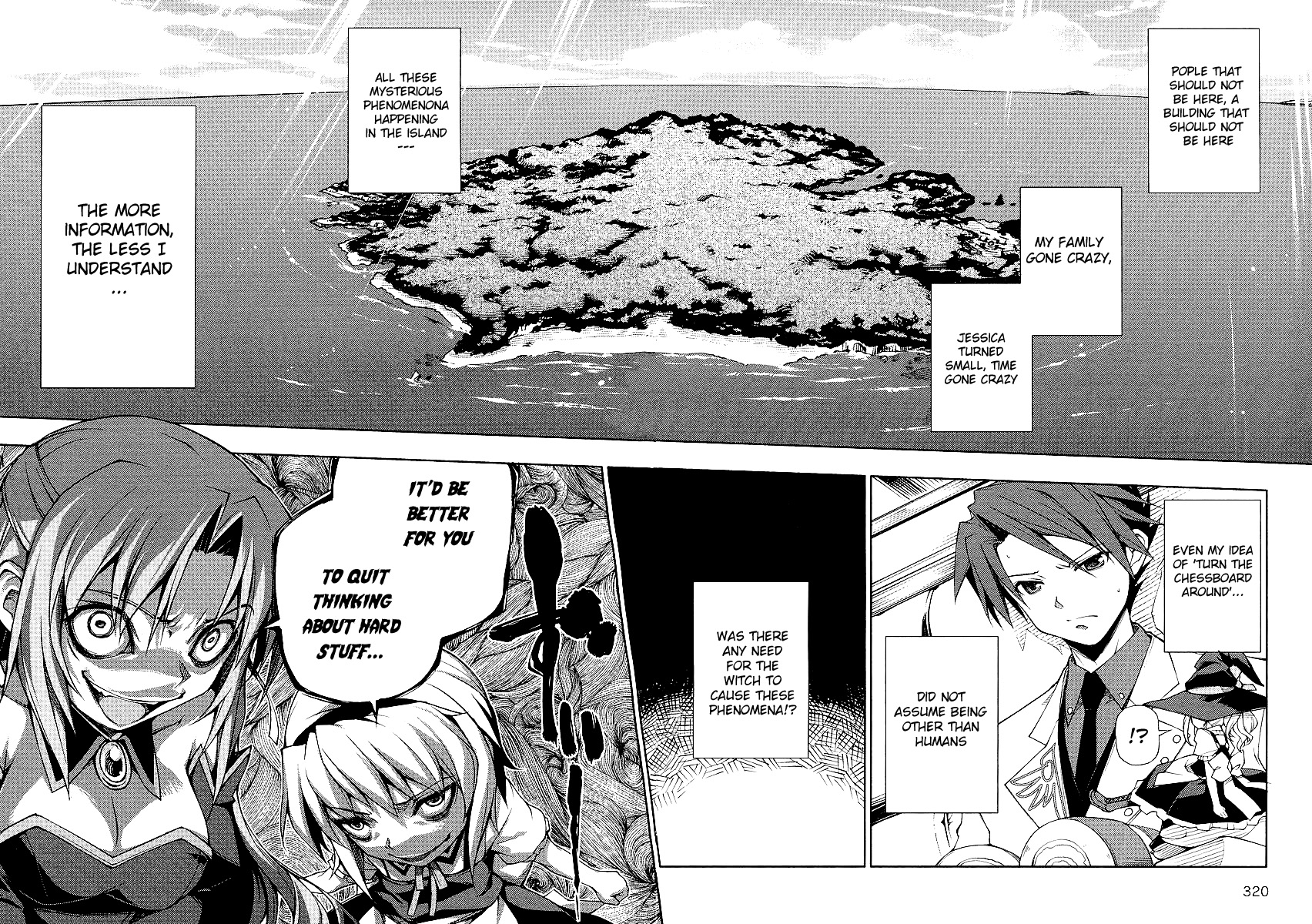 Umineko no Naku Koro ni Episode X Chapter 3.2 page 21 - Chapter 3 v2 : Manipulated By The Witch