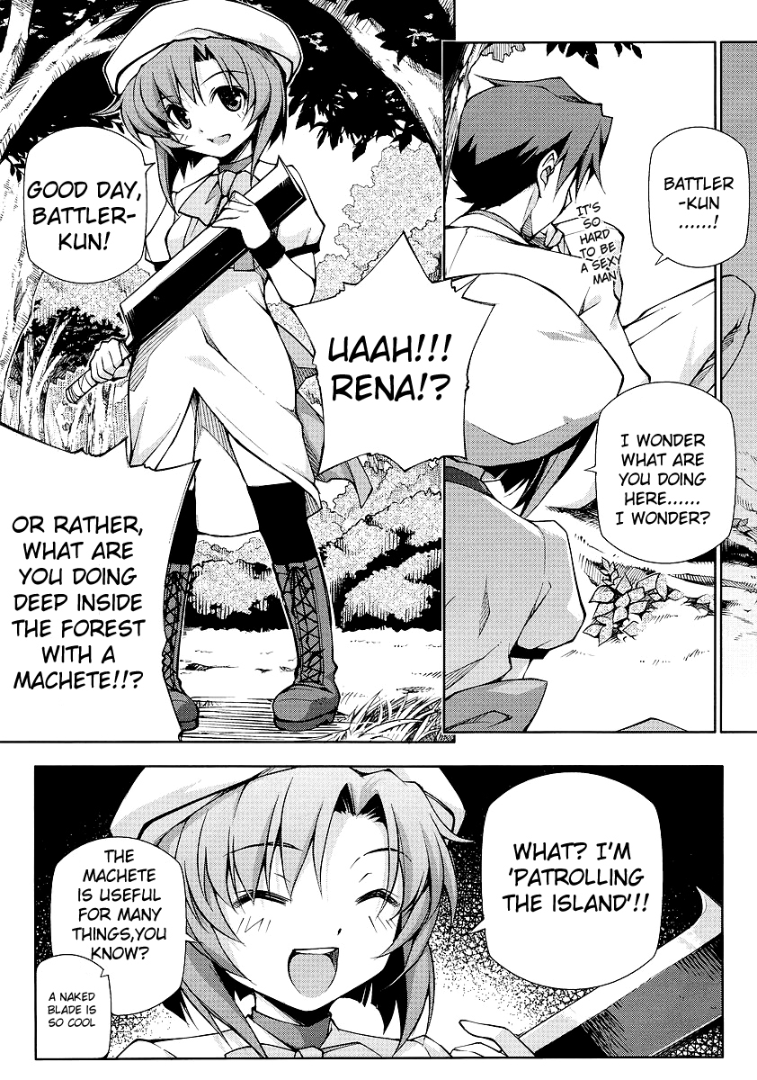 Umineko no Naku Koro ni Episode X Chapter 4.2 page 15 - Chapter 4 v2 : Witch's Sign