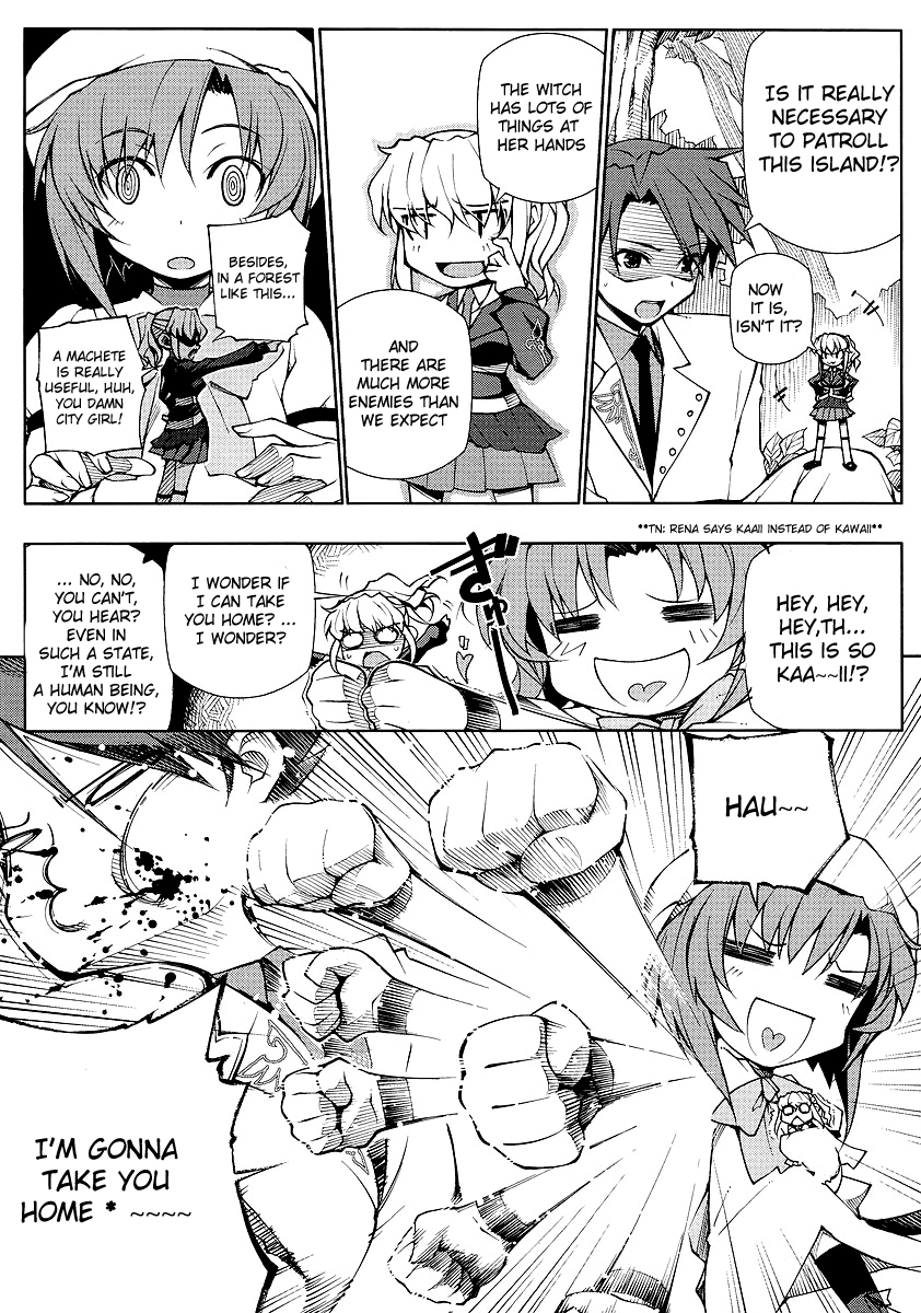 Umineko no Naku Koro ni Episode X Chapter 4.2 page 16 - Chapter 4 v2 : Witch's Sign