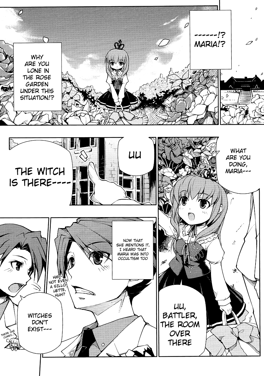 Umineko no Naku Koro ni Episode X Chapter 4.2 page 21 - Chapter 4 v2 : Witch's Sign