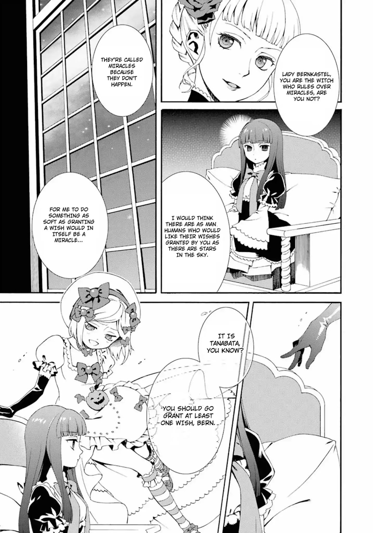 Umineko no Naku Koro ni Tsubasa Chapter 1 page 23 - Chapter 1: The Witches' Tanabata isn't Sweet