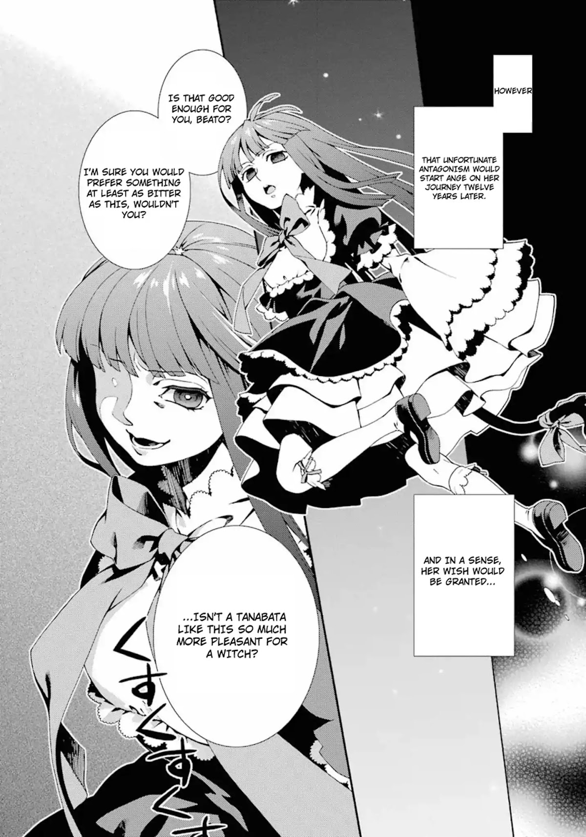 Umineko no Naku Koro ni Tsubasa Chapter 1 page 44 - Chapter 1: The Witches' Tanabata isn't Sweet
