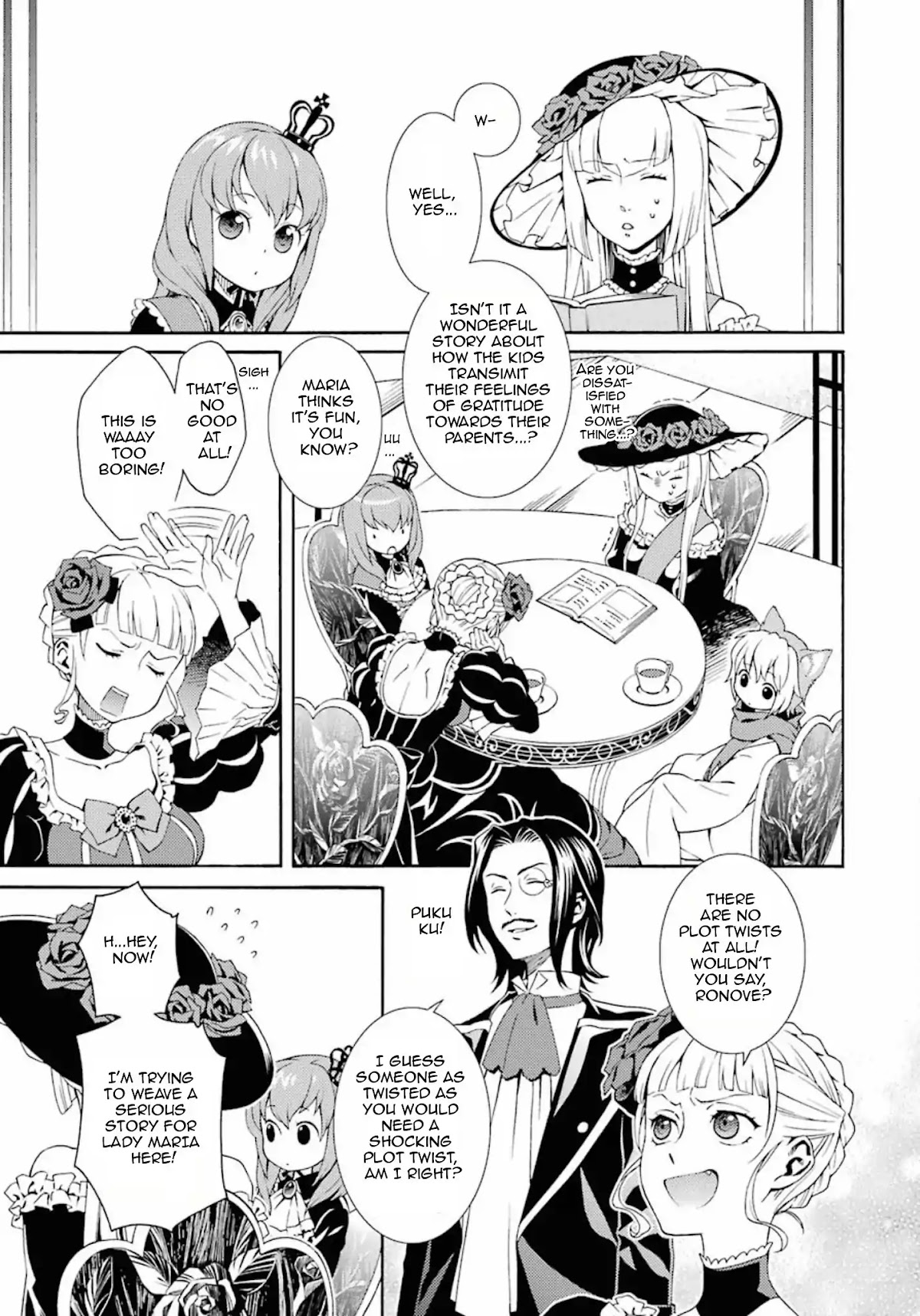Umineko no Naku Koro ni Tsubasa Chapter 3 page 11 - Chapter 3: Labor Thanksgiving day gifts