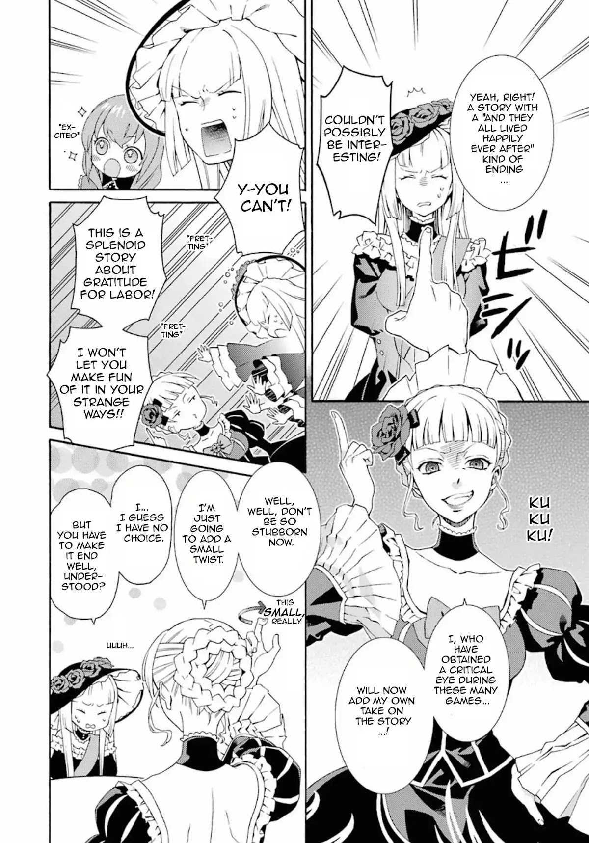 Umineko no Naku Koro ni Tsubasa Chapter 3 page 12 - Chapter 3: Labor Thanksgiving day gifts