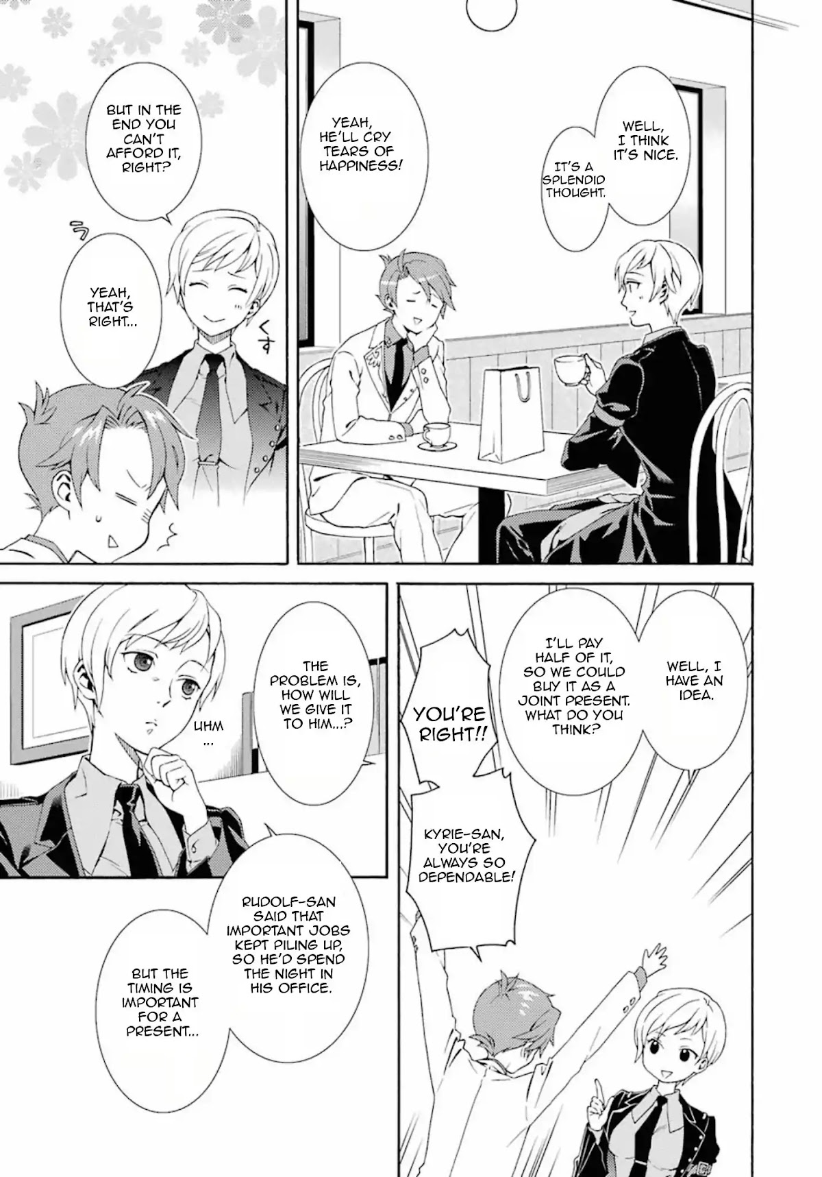 Umineko no Naku Koro ni Tsubasa Chapter 3 page 21 - Chapter 3: Labor Thanksgiving day gifts