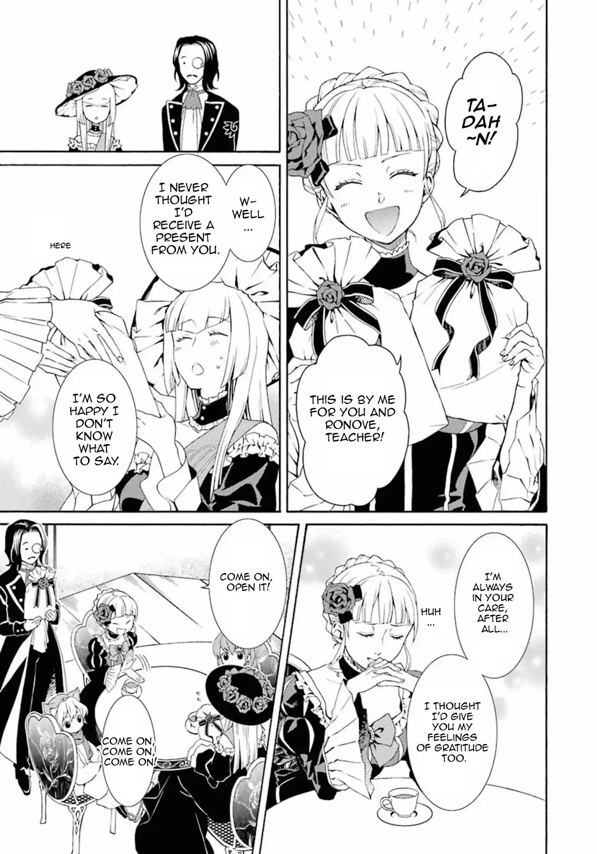 Umineko no Naku Koro ni Tsubasa Chapter 3 page 31 - Chapter 3: Labor Thanksgiving day gifts