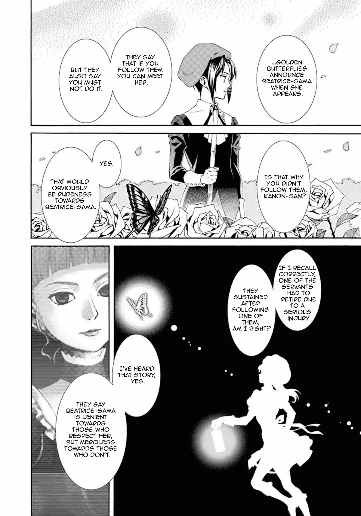 Umineko no Naku Koro ni Tsubasa Chapter 4 page 10 - Chapter 4: Notes From a Certain Chef