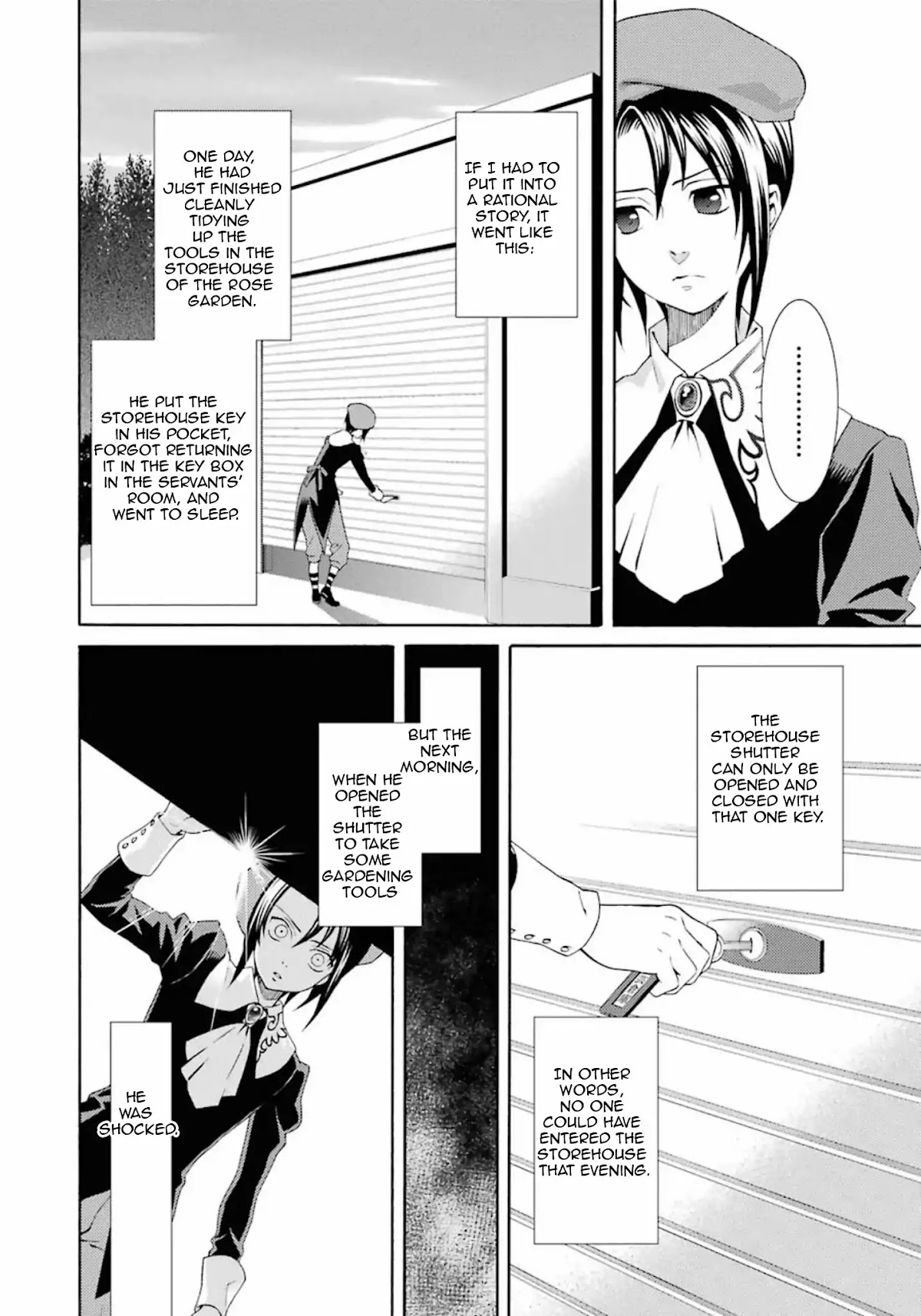 Umineko no Naku Koro ni Tsubasa Chapter 4 page 14 - Chapter 4: Notes From a Certain Chef