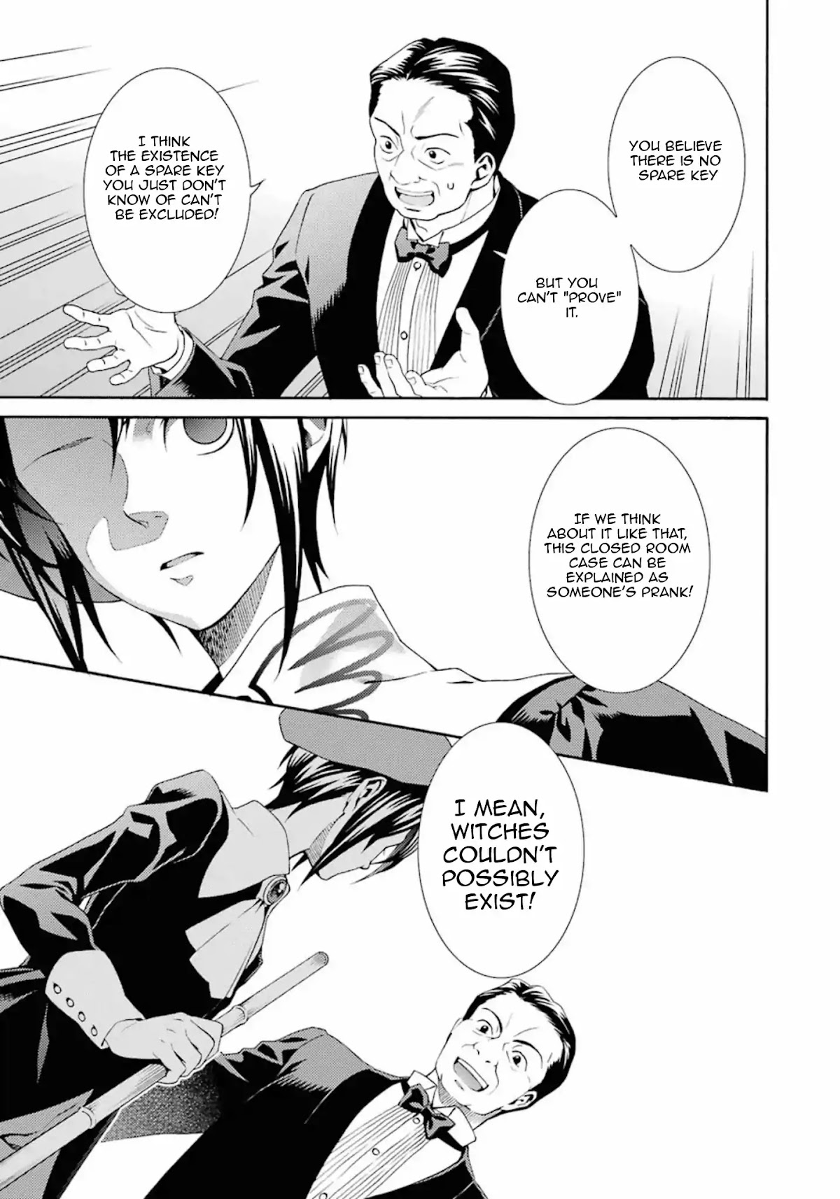 Umineko no Naku Koro ni Tsubasa Chapter 4 page 17 - Chapter 4: Notes From a Certain Chef