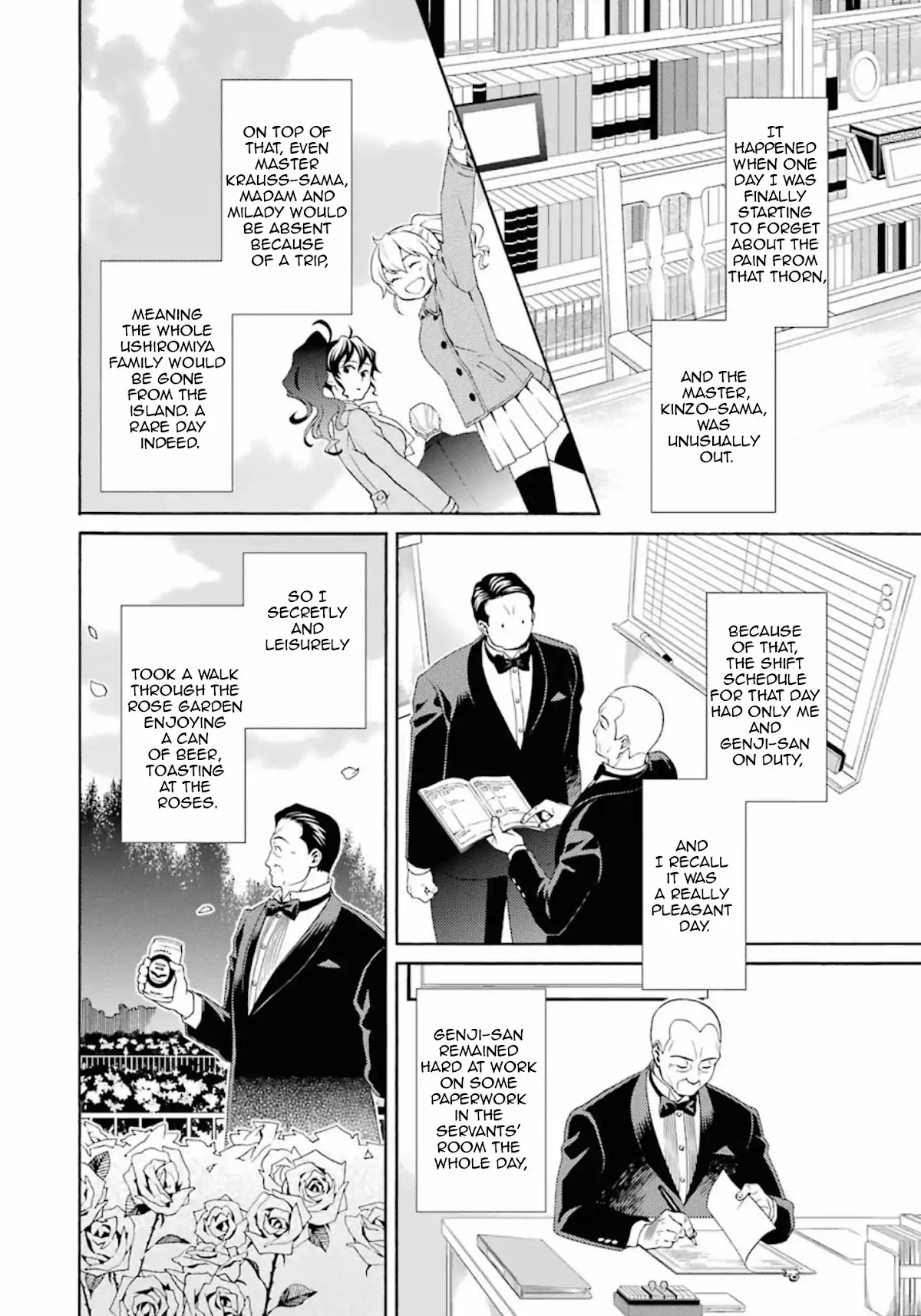 Umineko no Naku Koro ni Tsubasa Chapter 4 page 20 - Chapter 4: Notes From a Certain Chef