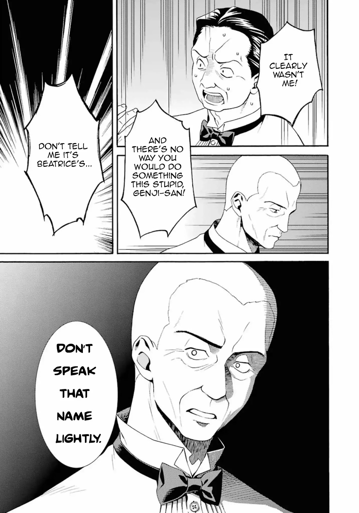 Umineko no Naku Koro ni Tsubasa Chapter 4 page 27 - Chapter 4: Notes From a Certain Chef