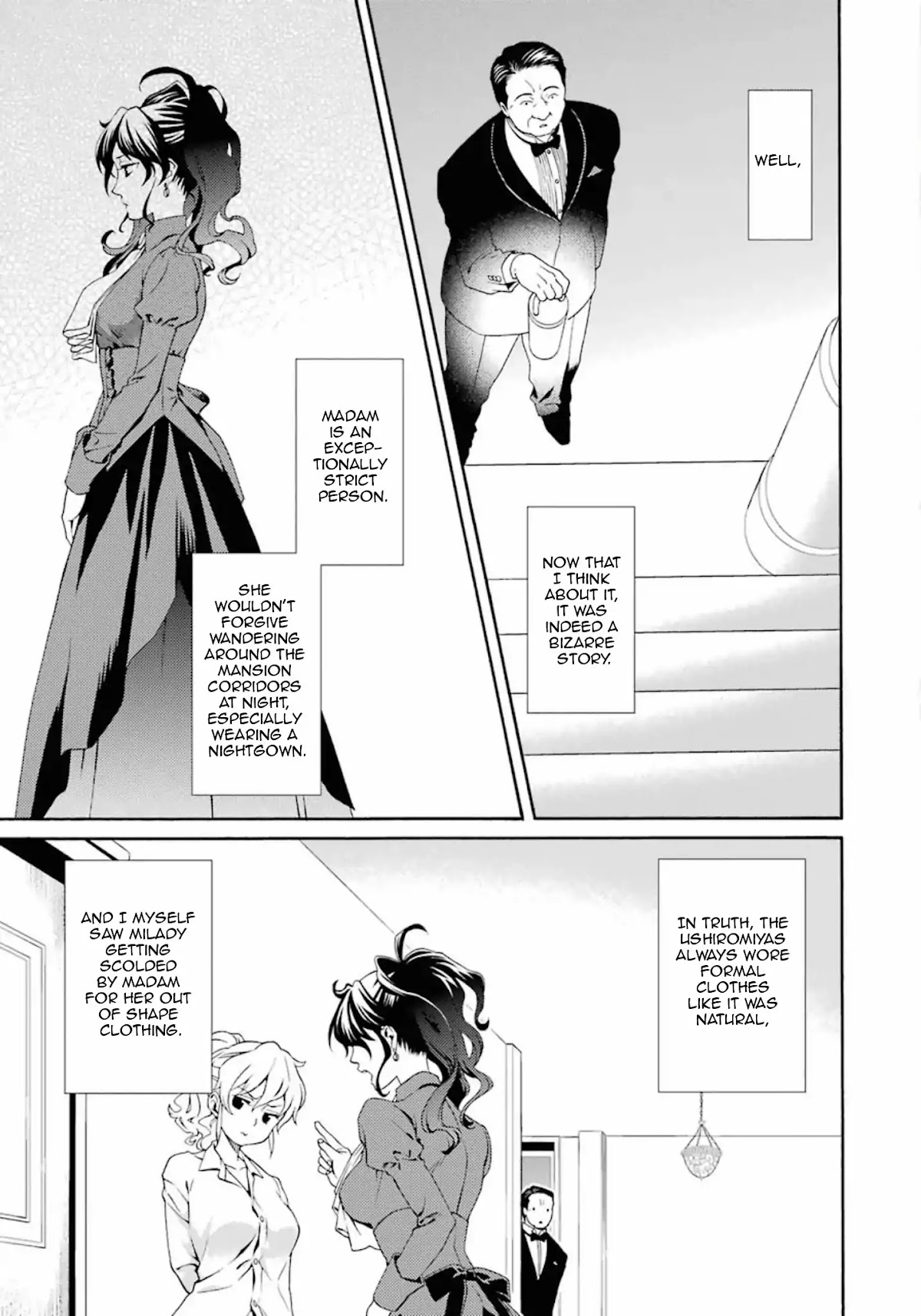 Umineko no Naku Koro ni Tsubasa Chapter 4 page 7 - Chapter 4: Notes From a Certain Chef