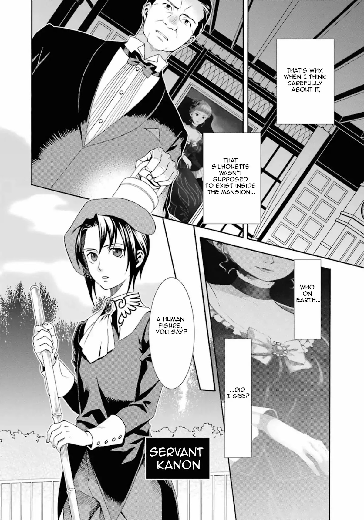 Umineko no Naku Koro ni Tsubasa Chapter 4 page 8 - Chapter 4: Notes From a Certain Chef