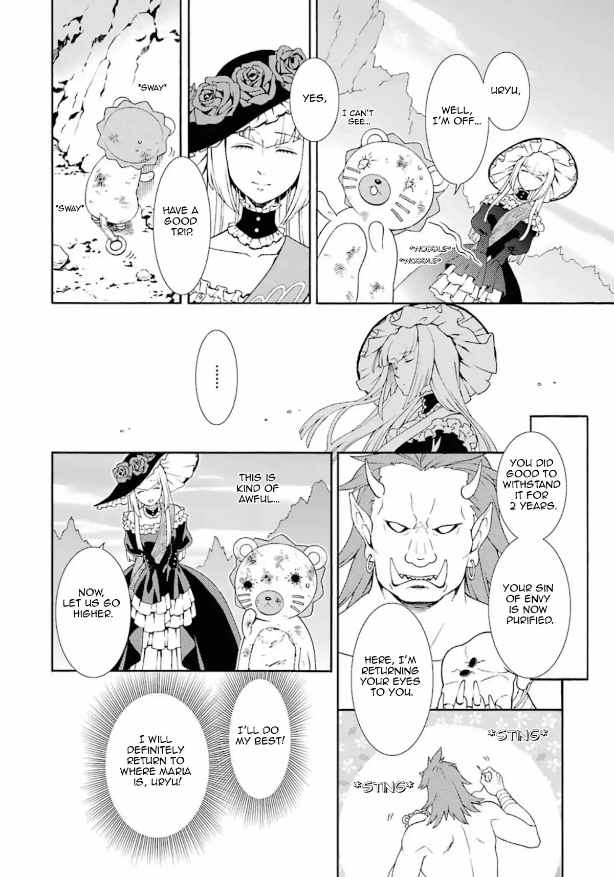 Umineko no Naku Koro ni Tsubasa Chapter 5 page 12 - Chapter 5: Sakutaro to Mt. Purgatoy