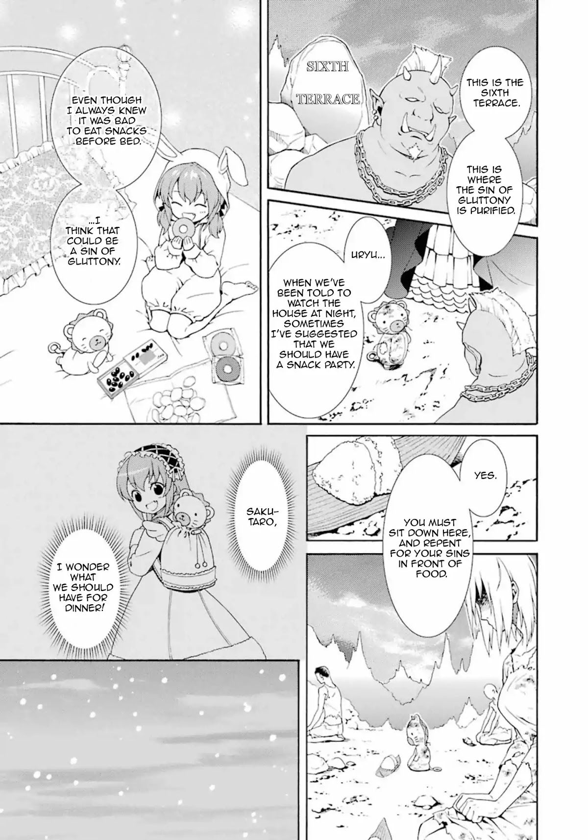 Umineko no Naku Koro ni Tsubasa Chapter 5 page 15 - Chapter 5: Sakutaro to Mt. Purgatoy