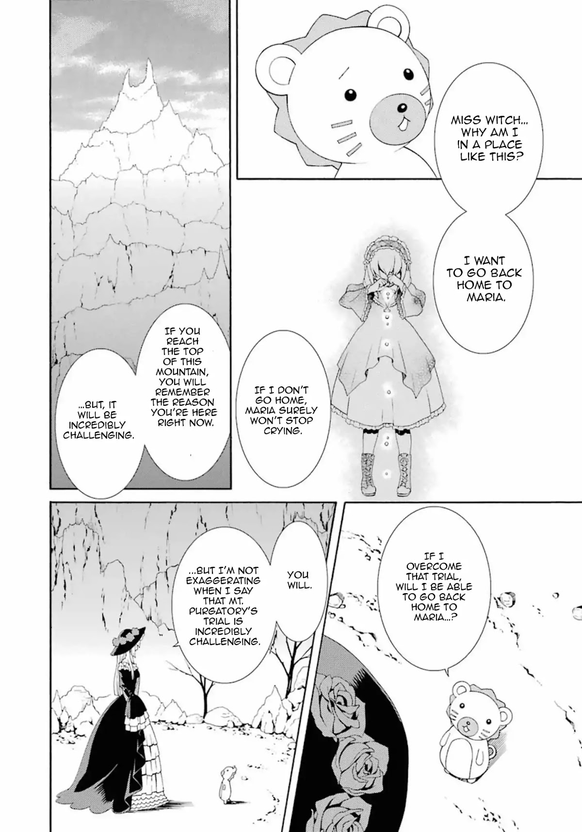Umineko no Naku Koro ni Tsubasa Chapter 5 page 4 - Chapter 5: Sakutaro to Mt. Purgatoy